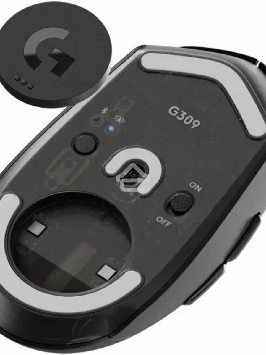 Мышь беспроводная Logitech G309 Lightspeed черный, 25600 dpi, радиоканал, Bluetooth, USB, кнопки - 6