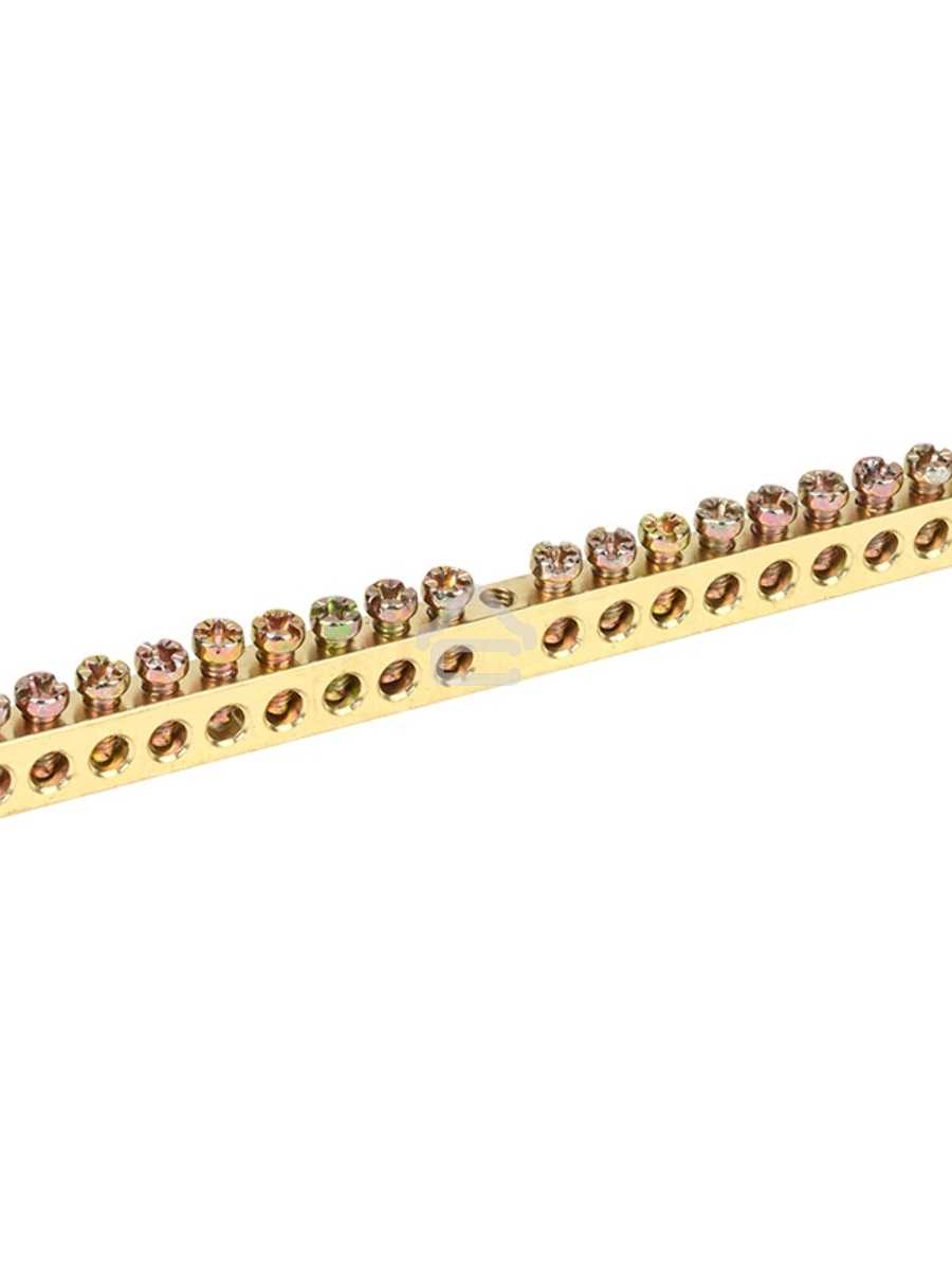 Шина PEN «земля-ноль» 6х9 мм 20/1 (20 групп/крепеж по центру) Rexant