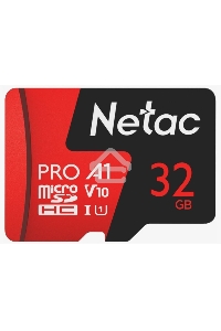 Флеш карта MicroSD card Netac P500 Extreme Pro 32GB, retail version w/o SD adapter