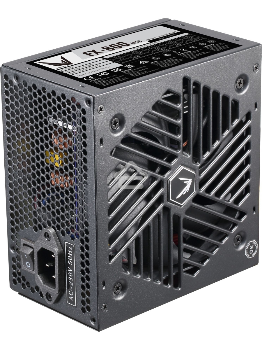 Блок питания Aerocool / Formula FX-800 RTL, 800Вт, 120мм, черный