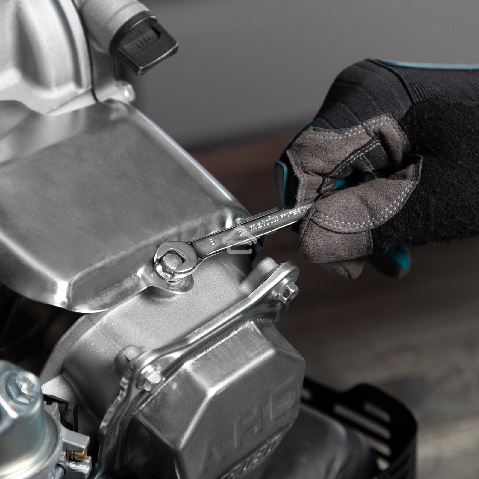 Набор ключей Matrix комбинированных, трещоточных шарнирных 8шт