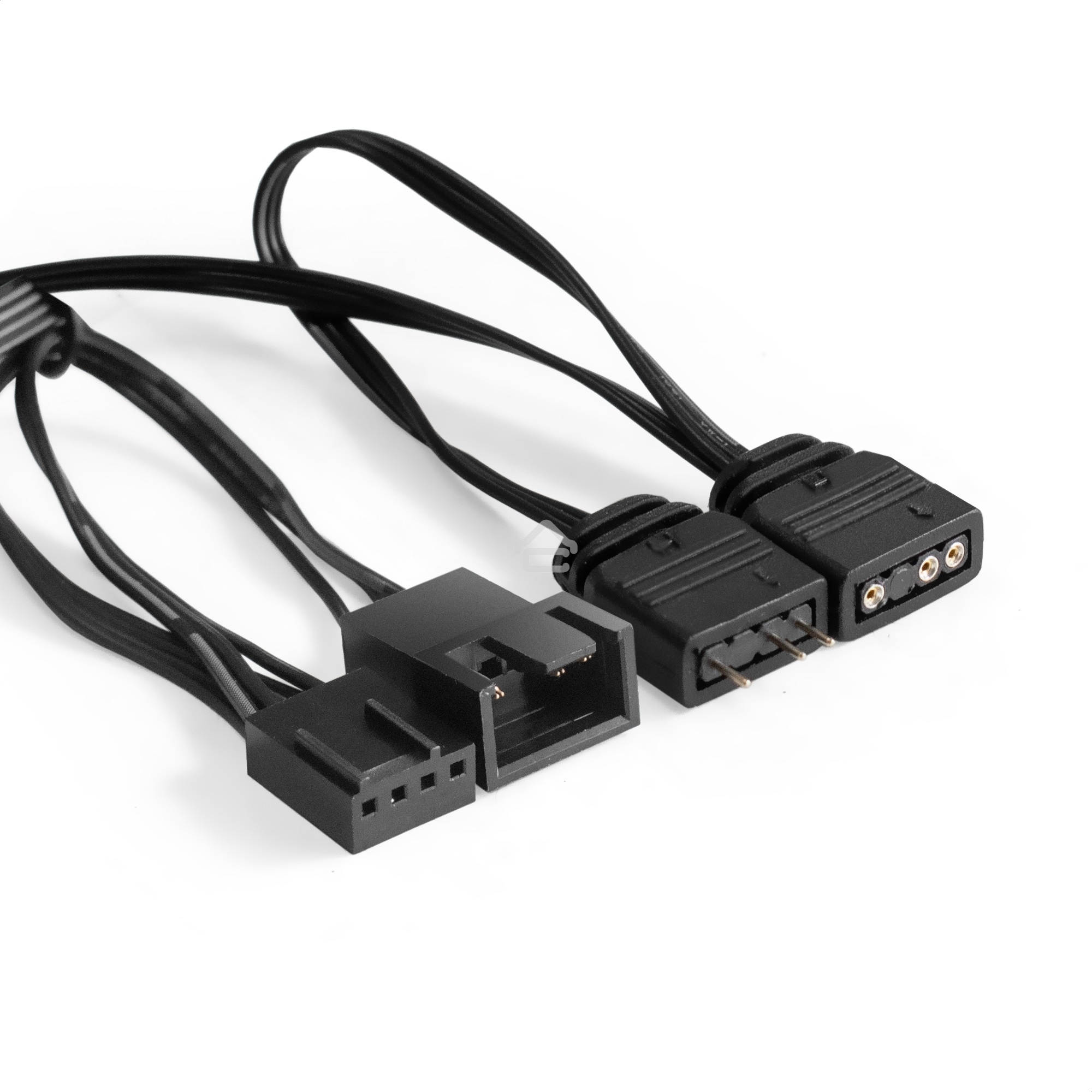 Вентилятор для корпуса ExeGate EX12025H3P4PSR-PWM.ARGb черный, 120 мм, 1800 об/мин, 26 дБ, 4 pin