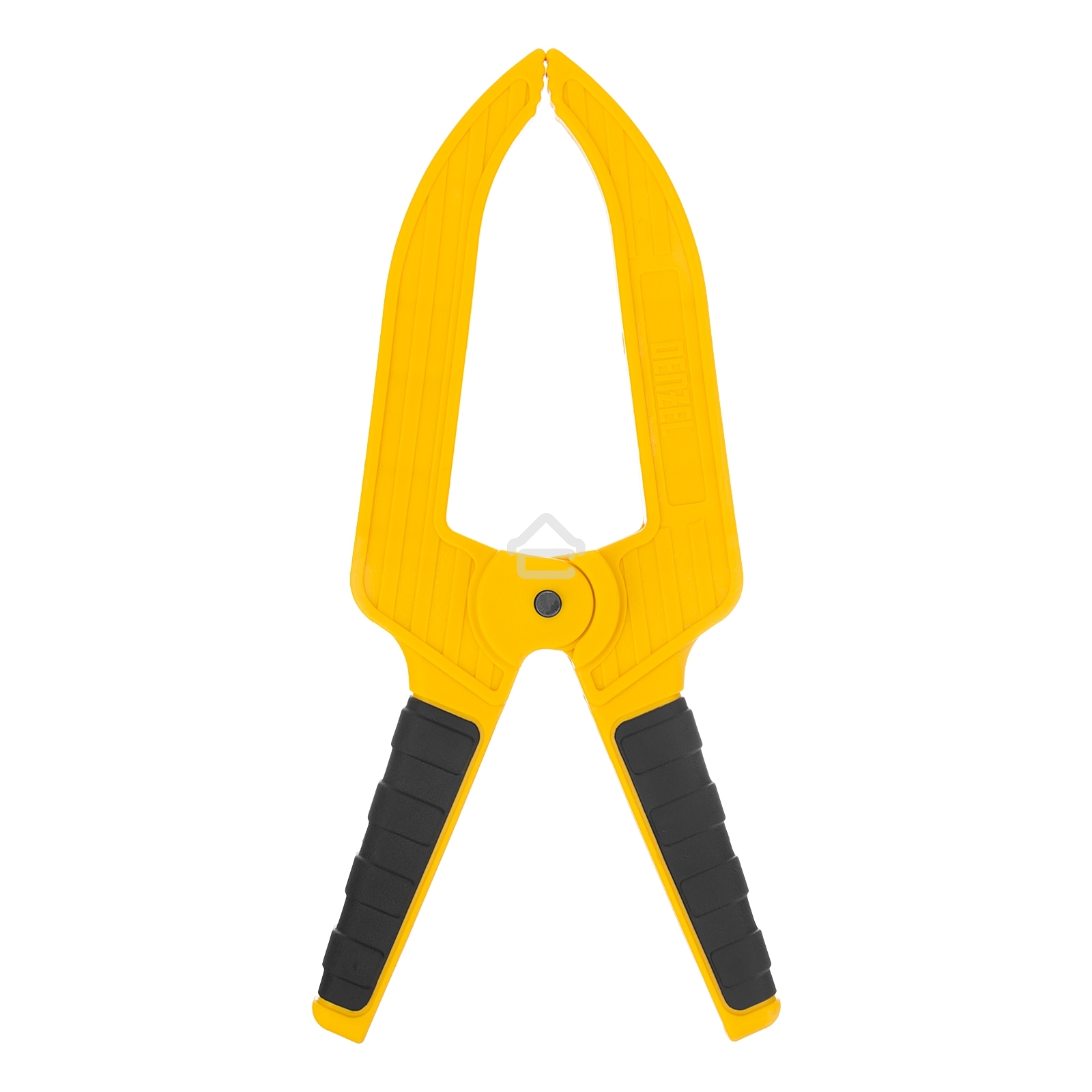 Струбцина Denzel клещеобразная, удлиненная 75 х 110 мм двухкомпонентные рукоятки