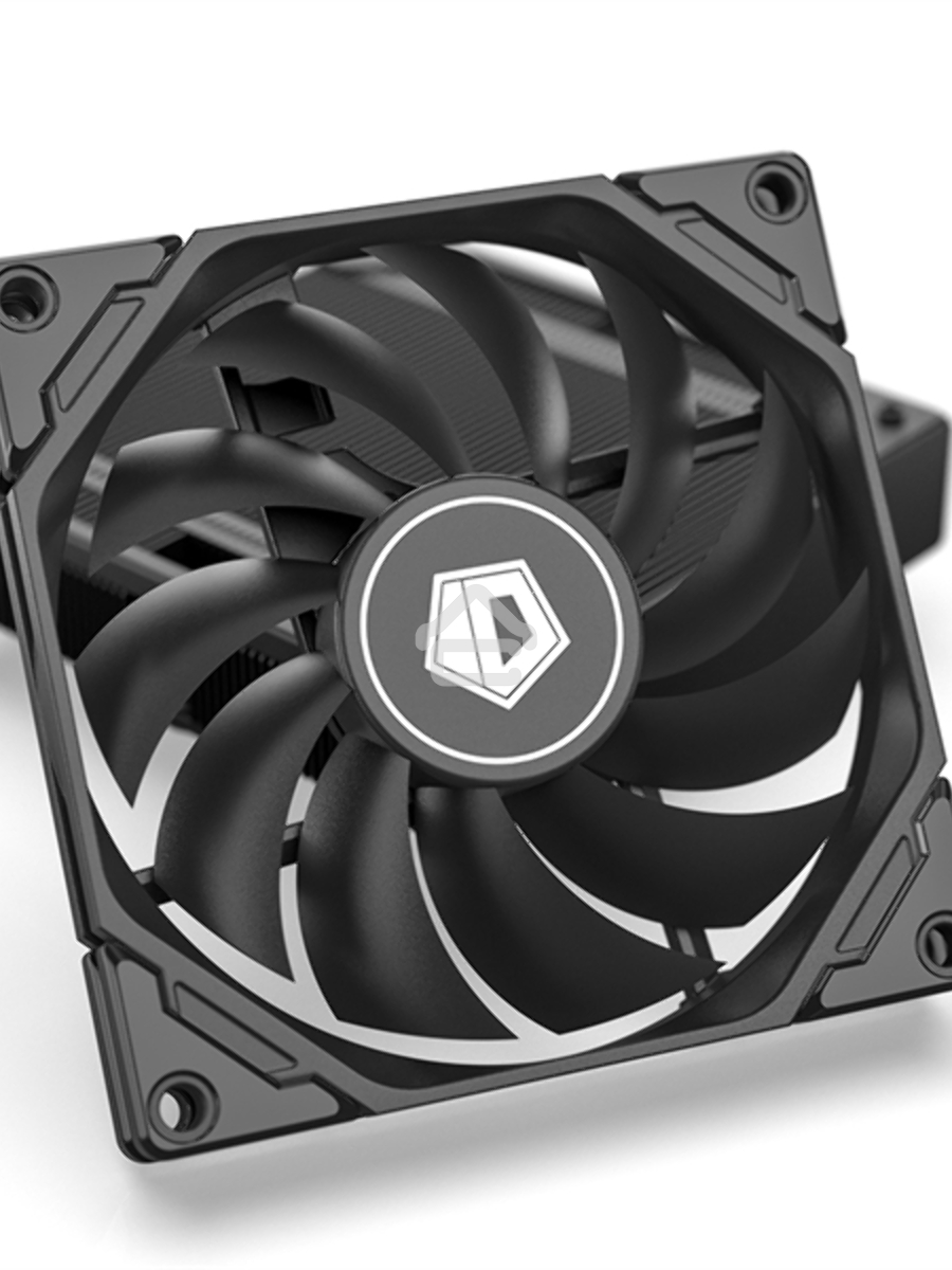 Кулер ID-COOLING IS-47-XT черный 92мм алюминий 2800rpm 35.2db 4-pin 47мм