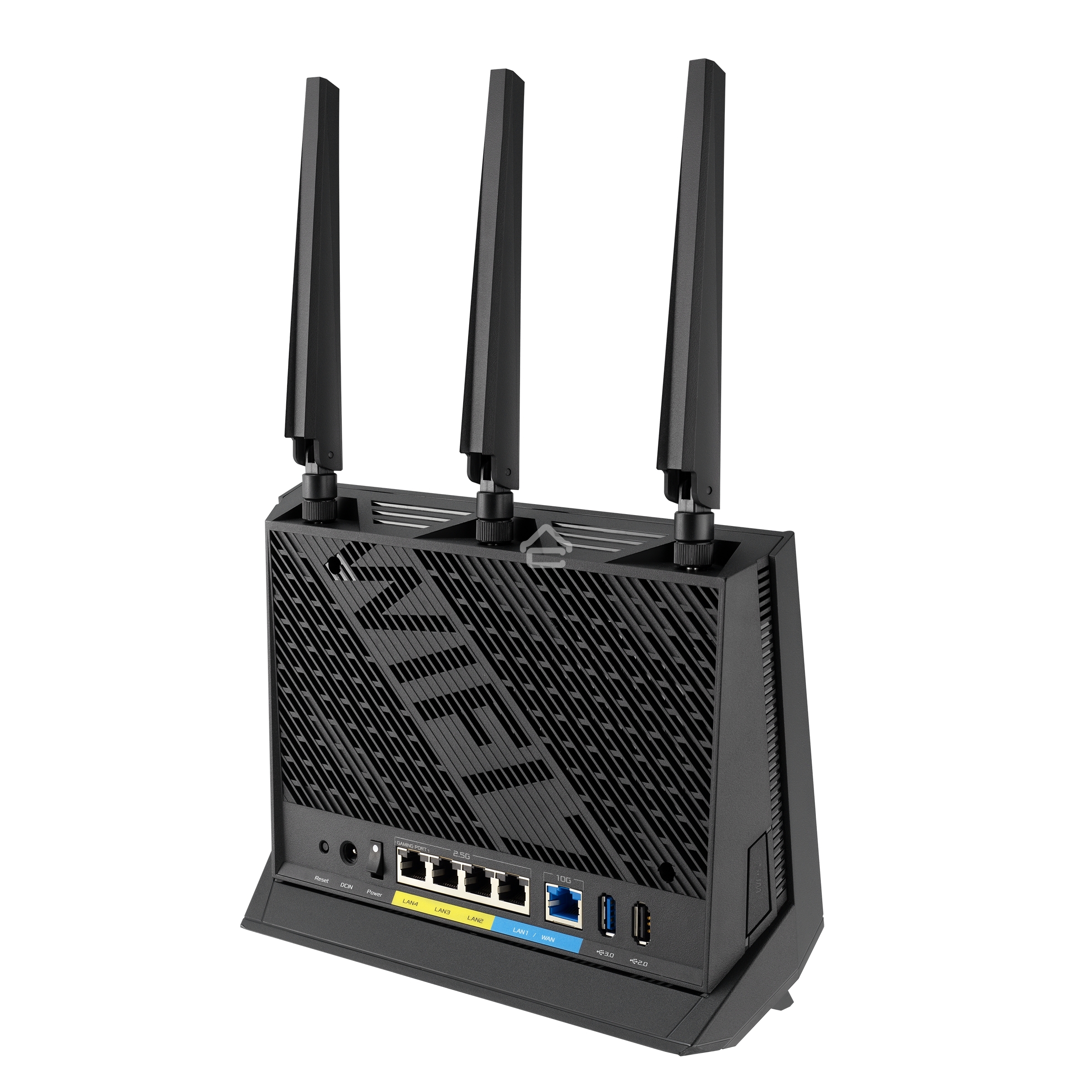 Маршрутизатор ASUS RT-BE86U, черный/красный, 90IG08W0-MO9A0V