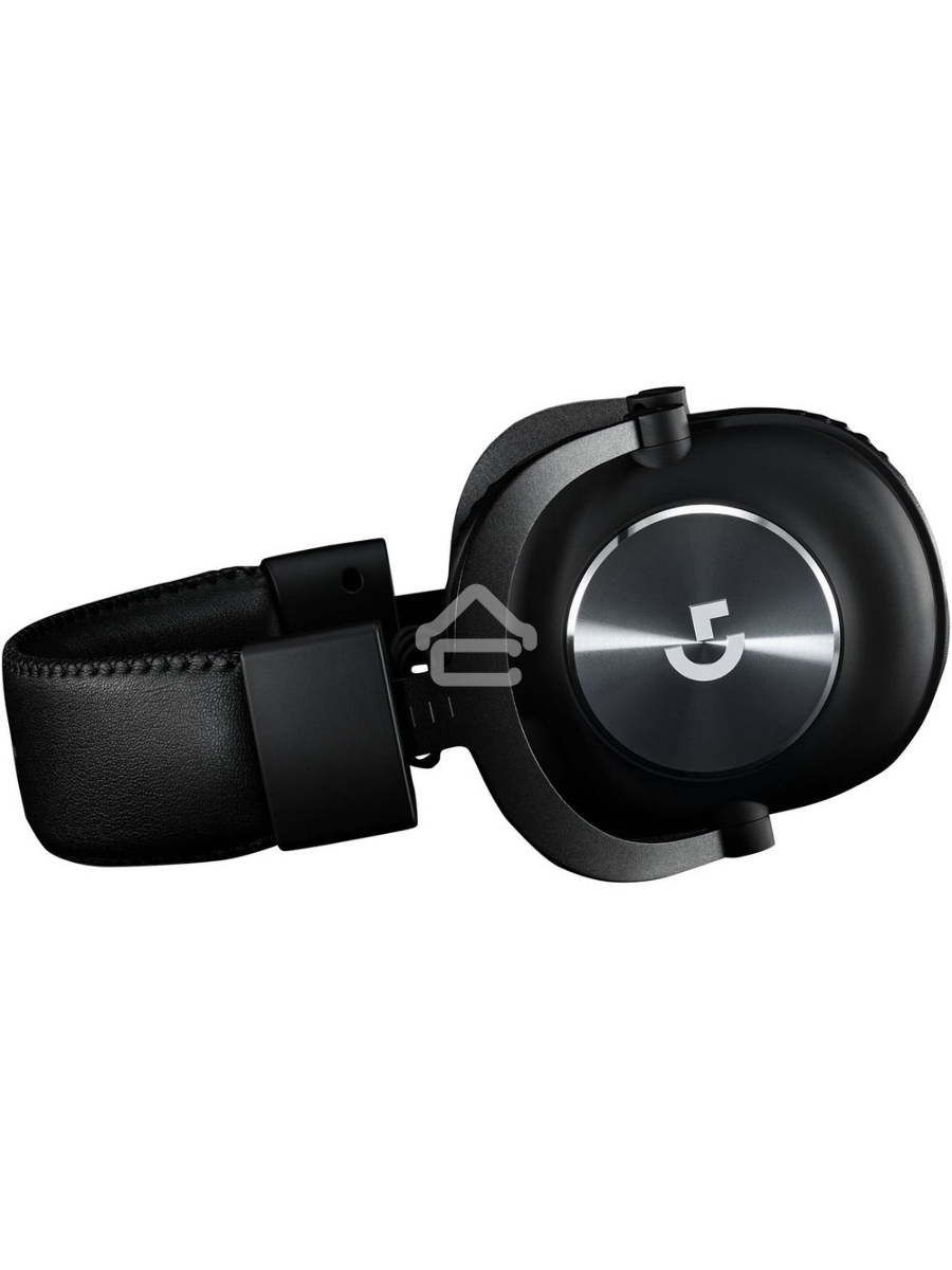 Наушники с микрофоном Logitech G Pro X черный 2м мониторные оголовье (981-000819)