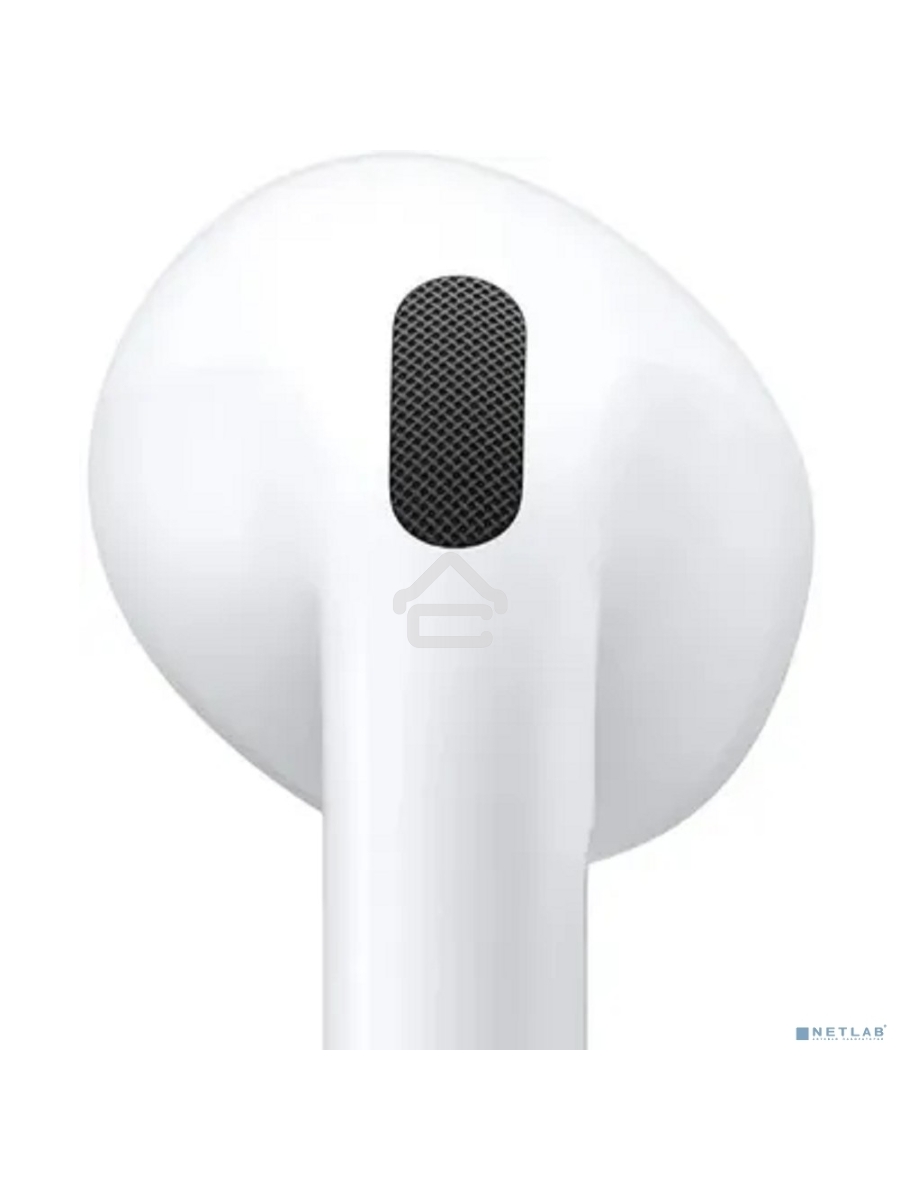 Гарнитура вкладыши Apple A3050 A3053 A3058 AirPods 4 белый беспроводные bluetooth в ушной раковине