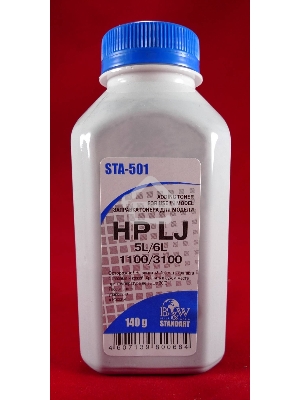 Тонер HP LJ 1100/1150/3100/5L/6L (фл,140г) B&W Standart фас России