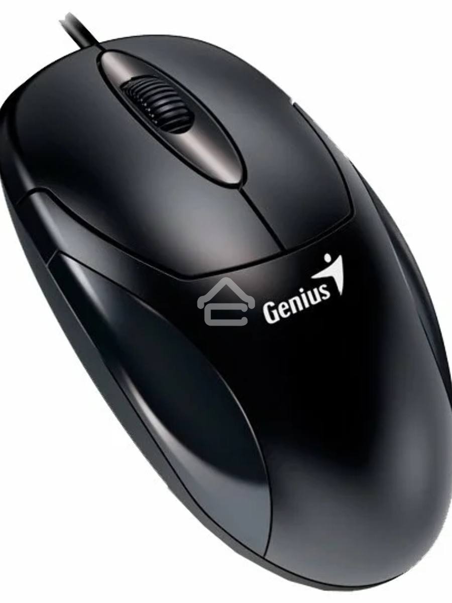 Мышь проводная Genius XScroll V3 черный, 1000 dpi, USB, кнопки - 3
