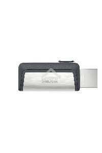 Флеш диск Sandisk 32Gb Ultra Dual SDDDC2-032G-G46 USB3.0 серый/узор