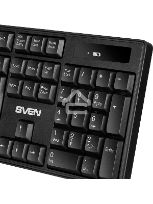 Клавиатура SVEN KB-C2100W беспроводная USB черный