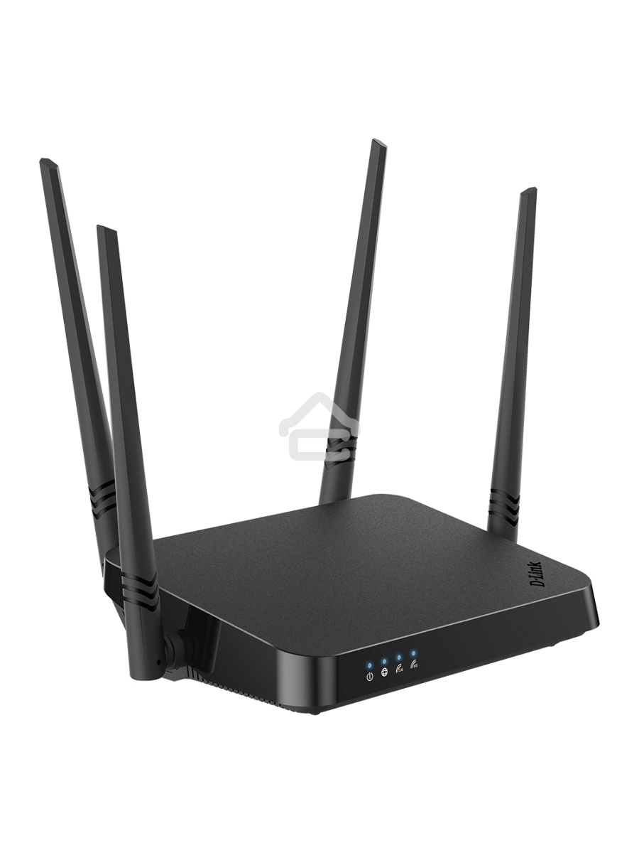 Роутер D-Link DIR-822/RU/E1A, Wireless AC1200 Dual-Band Router with 1 10/100Base-TX WAN port and 4 10/100Base-TX LAN ports.802.11b/g/n compatible, 802.11AC up to 866Mbps,1 10/100Base-TX WAN port, 4 10/100B