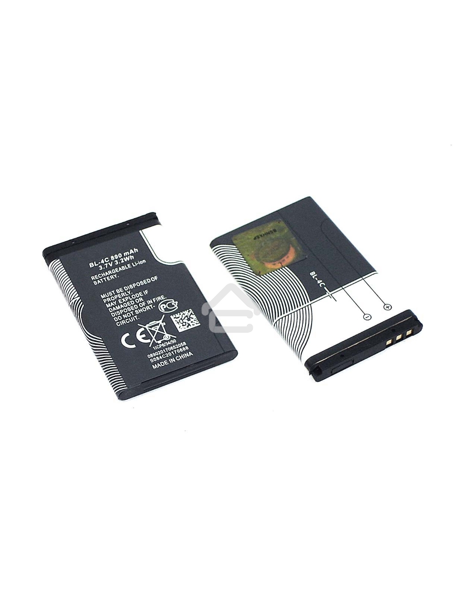 Аккумуляторная батарея BL-4C для Nokia 6100/1202/1661/2220S/2650/2690/5100/6101/6125/6131/6300