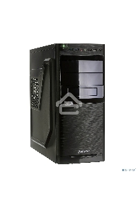 Компьютерный корпус Miditower Exegate XP-330U Black, ATX, <XP500, Black,120mm>, 2*USB+2*USB3.0, Audio