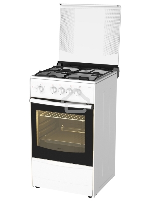 Газовая плита Darina 1B1 GM441 018 W белый/черный