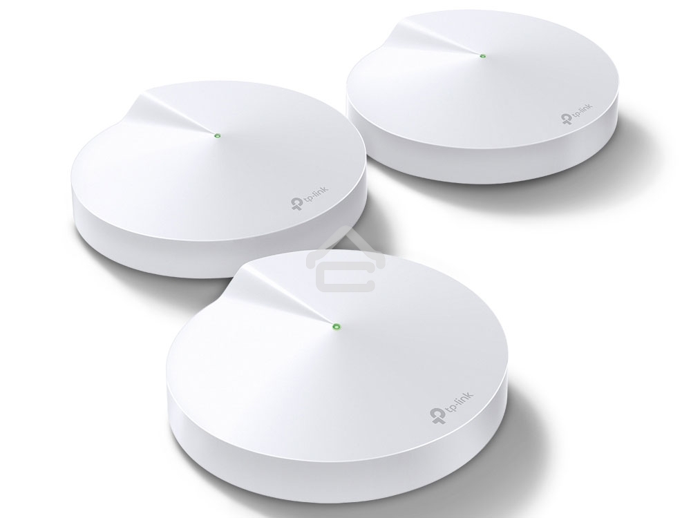 Маршрутизатор TP-Link TP-Link DECO M5(3-PACK) AC1300 Домашняя Wi-Fi система, чипсет Qualcomm, два диапазона (Dual-Band), поддержка стандартов 802.11ac/a/b/g/n, 717 МГц четырехъядерный процессор, Bluetooth 4.2, 2 гигабитных порта Ethernet, 1 порт USB Type-