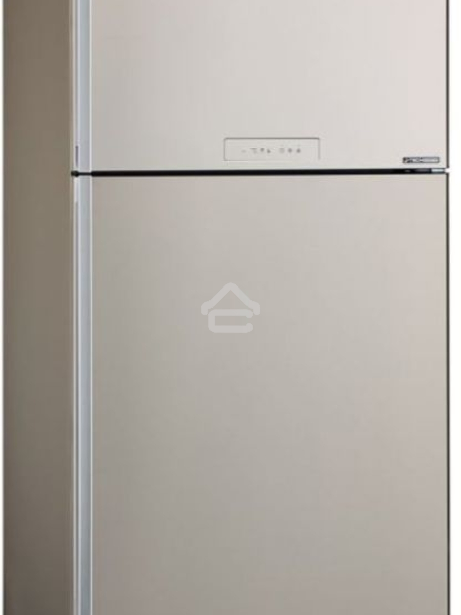 Холодильник Sharp SJ-XG60PMBE бежевый двухкамерный 422/178 л морозилка сверху, No Frost
