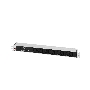 Блок розеток Rem-10 без шнура с фил. и инд., 10 IEC 60320 C13, вход IEC 60320 C14, 10A, алюм., 19