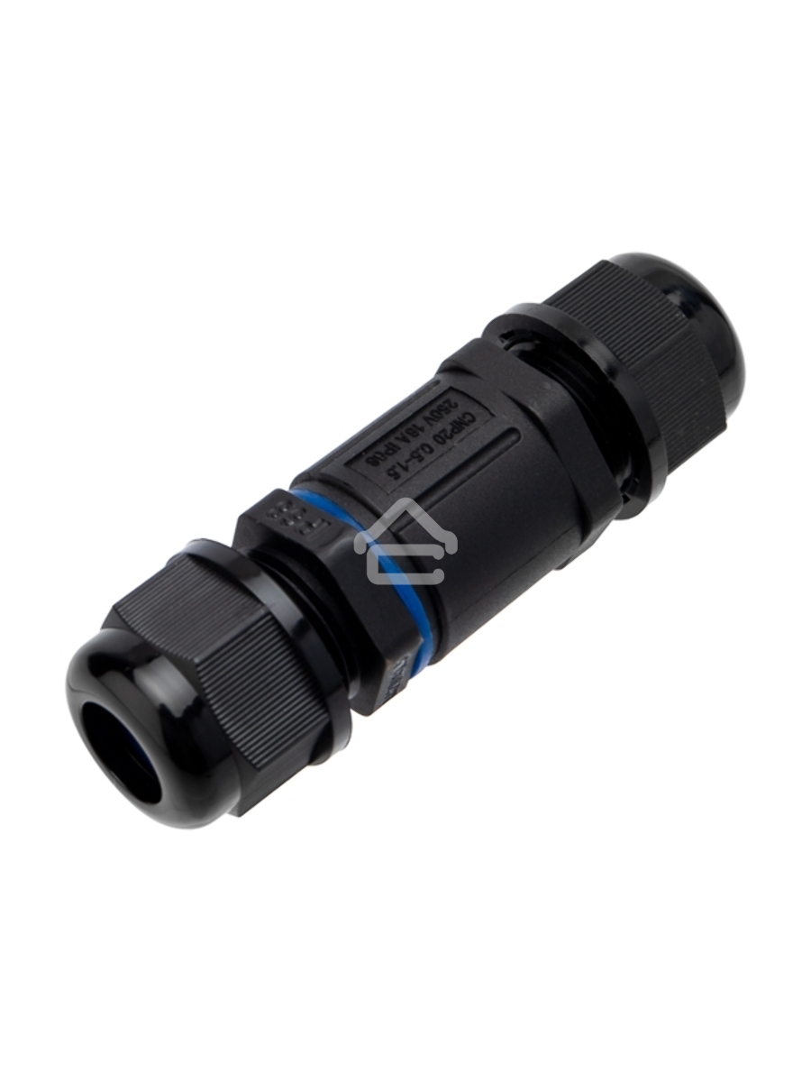 Кабельный коннектор I-образный (3PIN  0,5-1,5мм2) IP68 Rexant