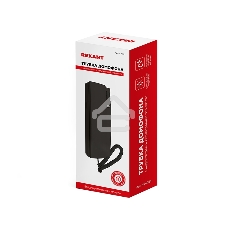Трубка домофона с индикатором и регулировкой звука Rexant RX-320 черная