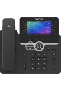 Телефон IP Dinstar C66GP черный