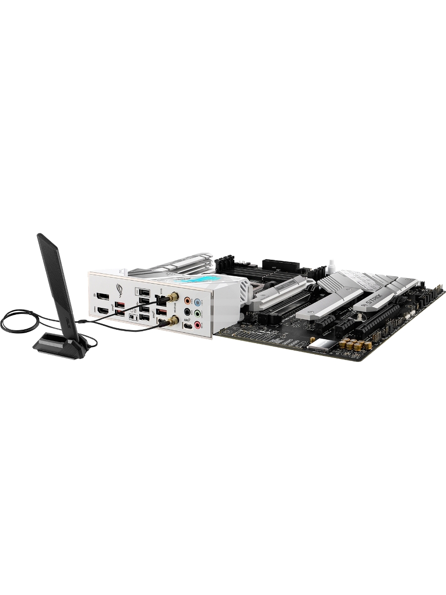 Материнская плата ASUS ROG STRIX B650-A GAMING WIFI, AM5, AMD B650, 4xDDR5, 4xSATA, 3xM.2, 1xPCIe 4.0 x16, 1xPCIe 4.0 x4, 1xHDMI, 1xDP, 1x 2.5Gb LAN, 3xUSB-A 3.2 Gen 2, 4xUSB 2.0, 5x3.5 мм, 7.1, Standard-ATX