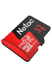 Флеш карта MicroSD card Netac P500 Extreme Pro 32GB, retail version w/o SD adapter