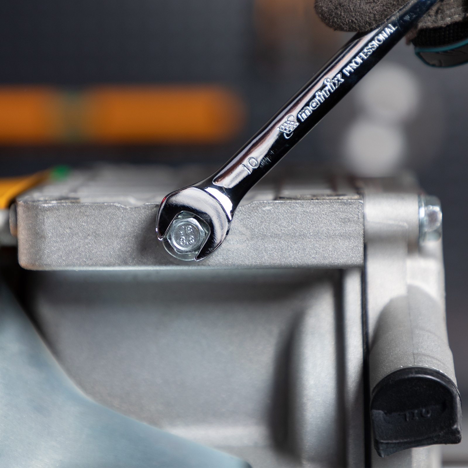 Набор ключей Matrix комбинированных, трещоточных шарнирных 8шт