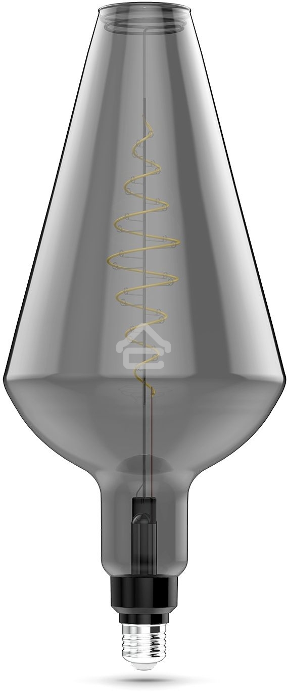 Лампа cветодиодная LED Filament Vase E27 8.5W Gray 165lm 1800K 1/2 180802005 Gauss