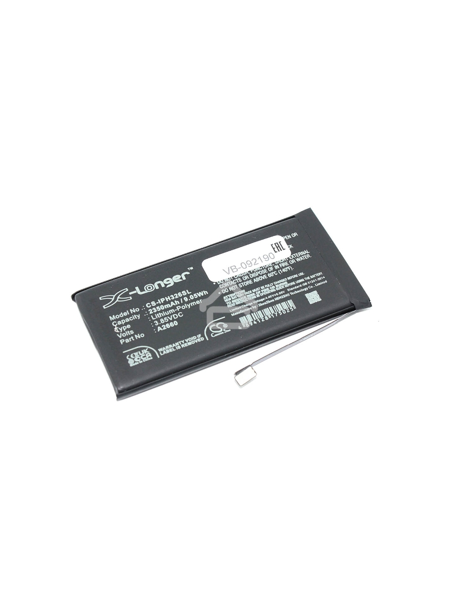 Аккумулятор CameronSino CS-IPH326SL для iPhone 13 mini 3.85V 2350mAh / 9.05Wh Li-Polymer