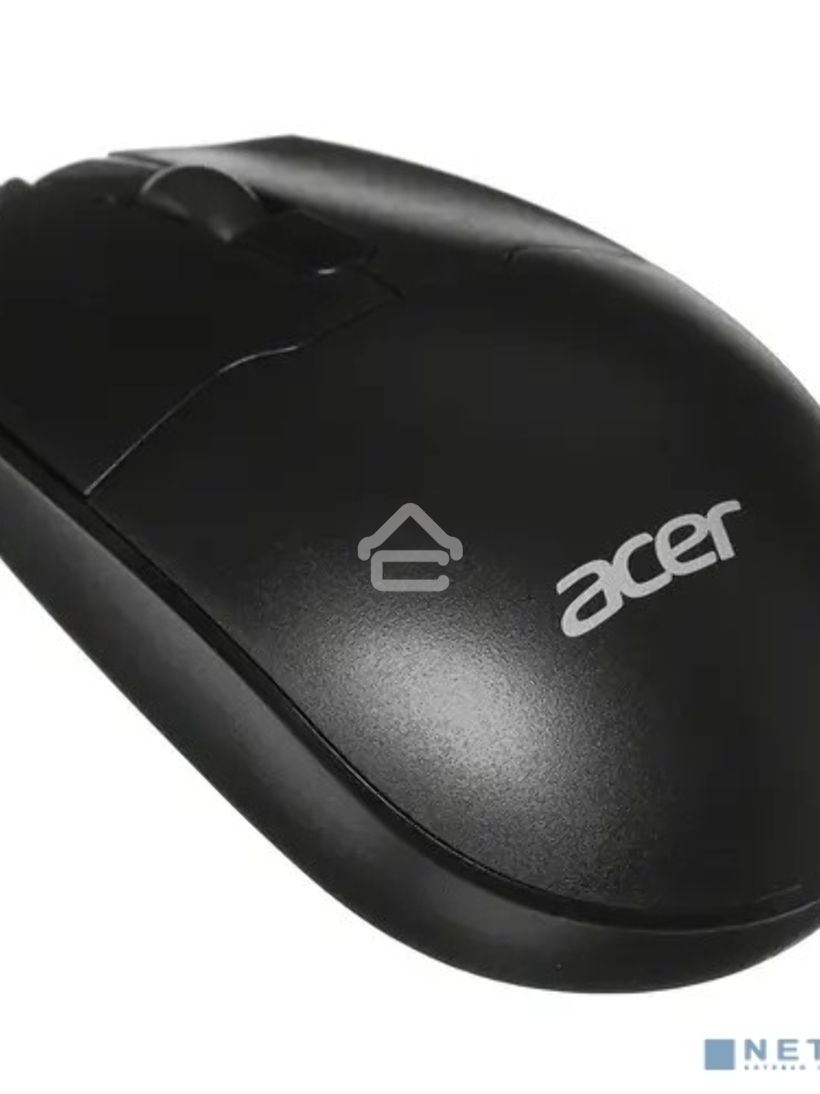 Мышь проводная Acer OMW126 черный, 1200 dpi, USB, кнопки - 3