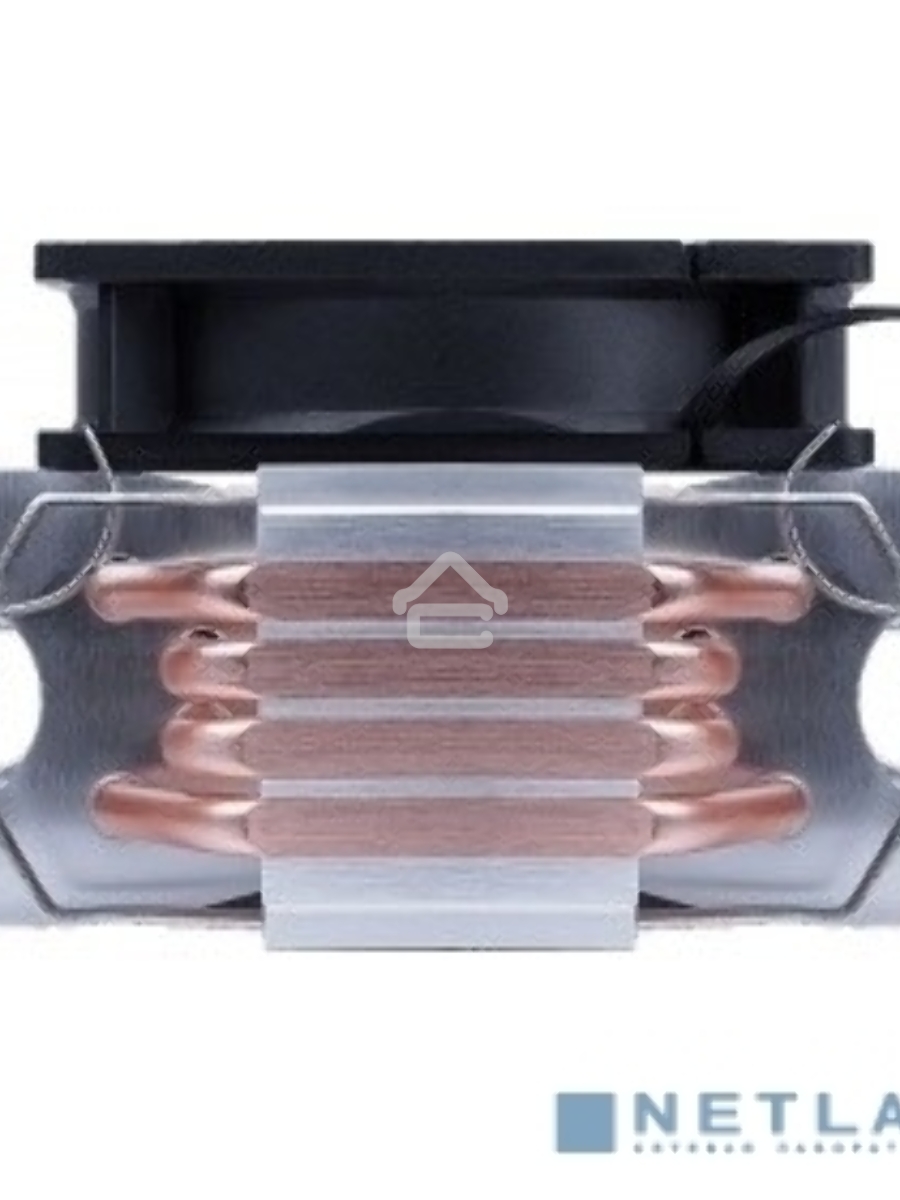 Кулер для процессора AeroCool / Formula Verkho 4 Lite серебристый, 90 мм, алюминий/медь, 2000 об/мин, 27 дБ, 4 pin, 125 Вт, 135 мм