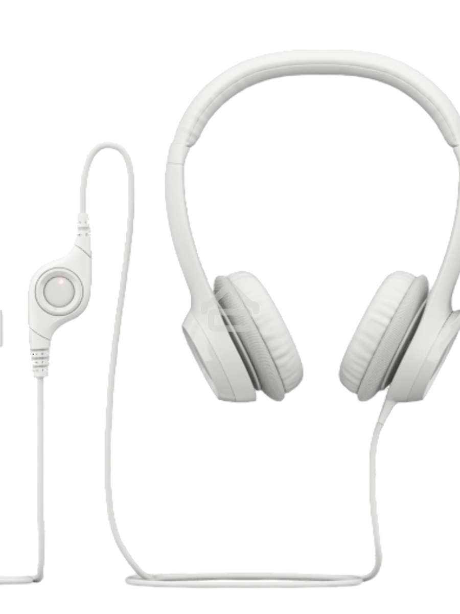 Гарнитура/ Headset Logitech H390  USB White