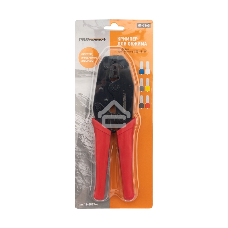 Кримпер PROconnect HT-336 S для обжима штыревых наконечников 6.0-10.0-16.0 мм²
