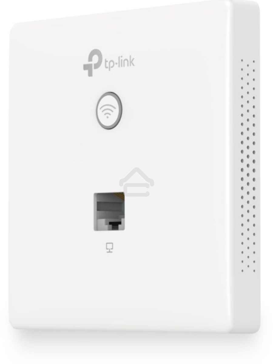 Точка доступа TP-Link Omada AC1200 wireless MU-MIMO Gigabit wall-plate Access Point, 1 Gigabit downlink port, 1 gigabit uplink port, 802.3af/at PoE in, wall plate mounting, support standalone mode and controlled by Omada SDN controller (Software/hardware/