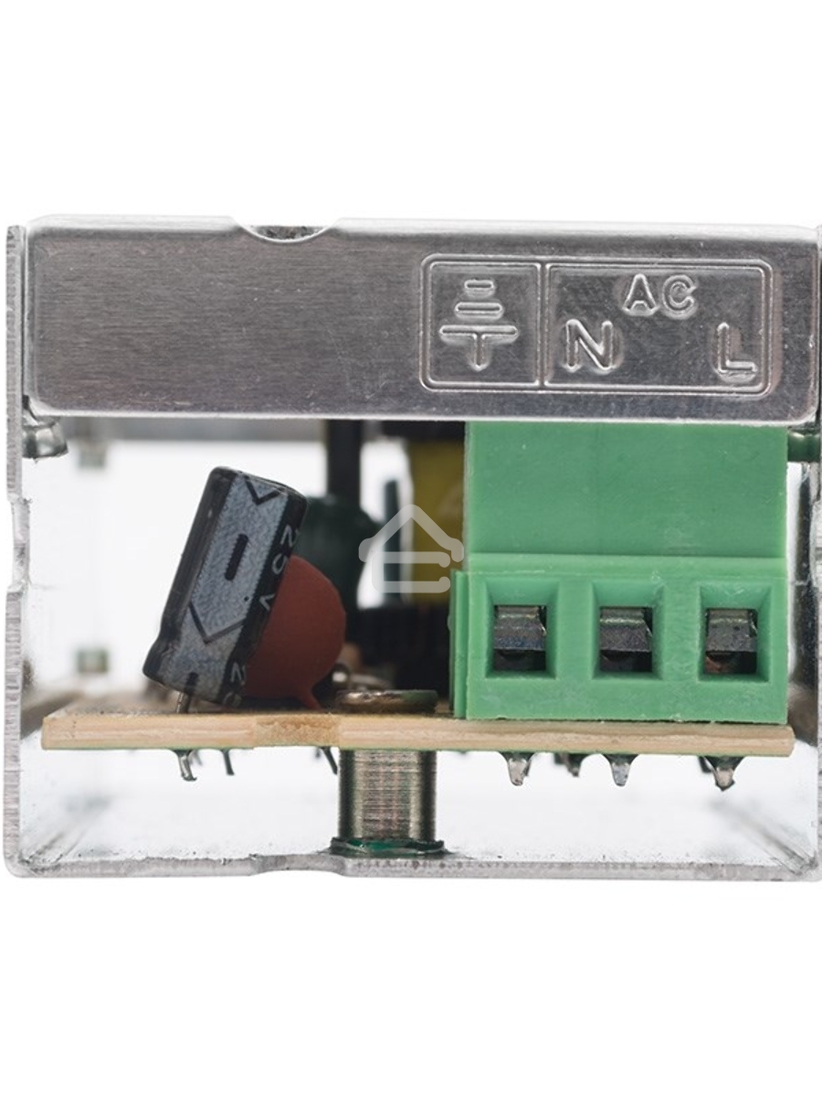 Источник питания 220 V AC/12 V DC 1 A 12 W с разъемами под винт, без влагозащиты (IP23)