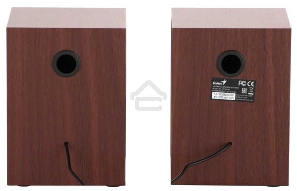 Колонки GENIUS SP-HF280 wooden USB Проводной пульт регулировки громкости для легкого управления
