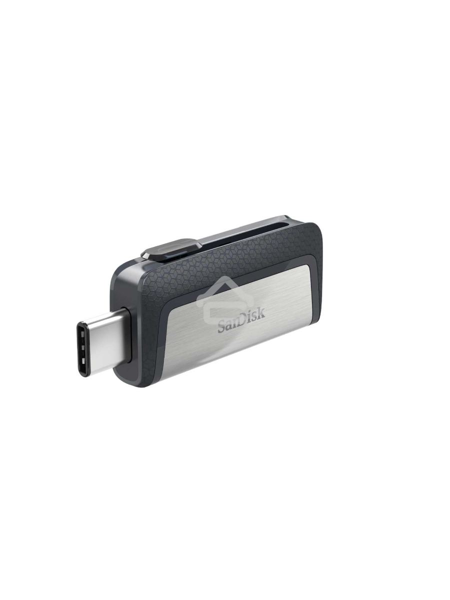 Флеш диск Sandisk 32Gb Ultra Dual SDDDC2-032G-G46 USB3.0 серый/узор
