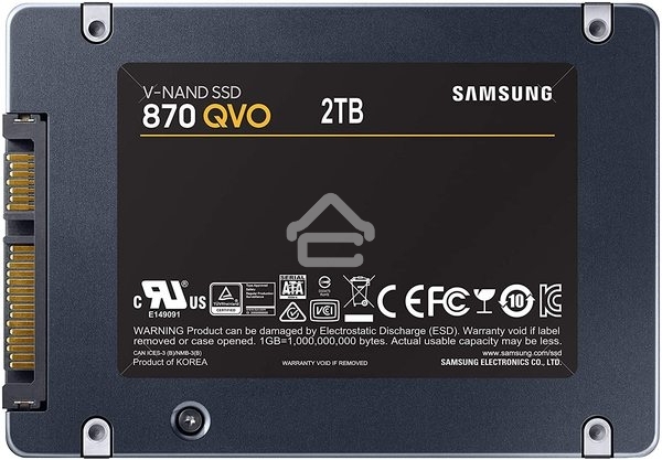 Накопитель SSD Samsung 870 QVO, 2TB, SATA III, 2.5
