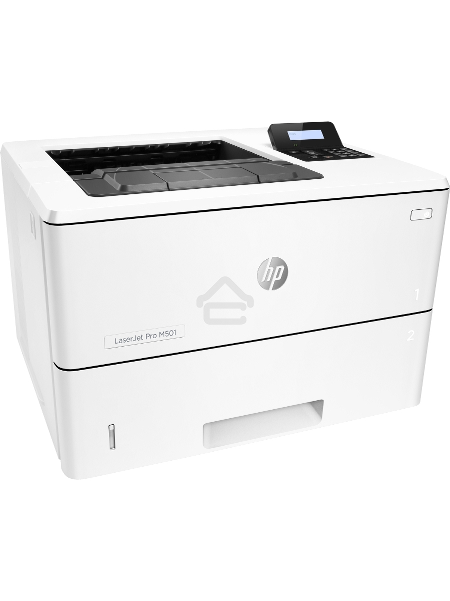Принтер лазерный HP LaserJet Pro M501dn (J8H61A), A4, ч/б, печ. до 45 стр/мин., 600 x 600 dpi, USB, RJ-45, Air Print
