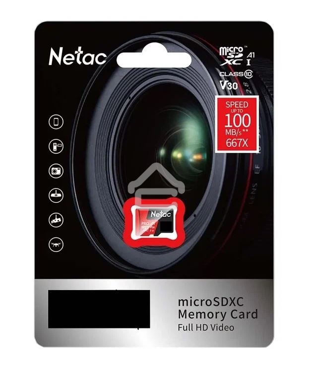 Флеш карта MicroSD card Netac P500 Extreme Pro 32GB, retail version w/o SD adapter
