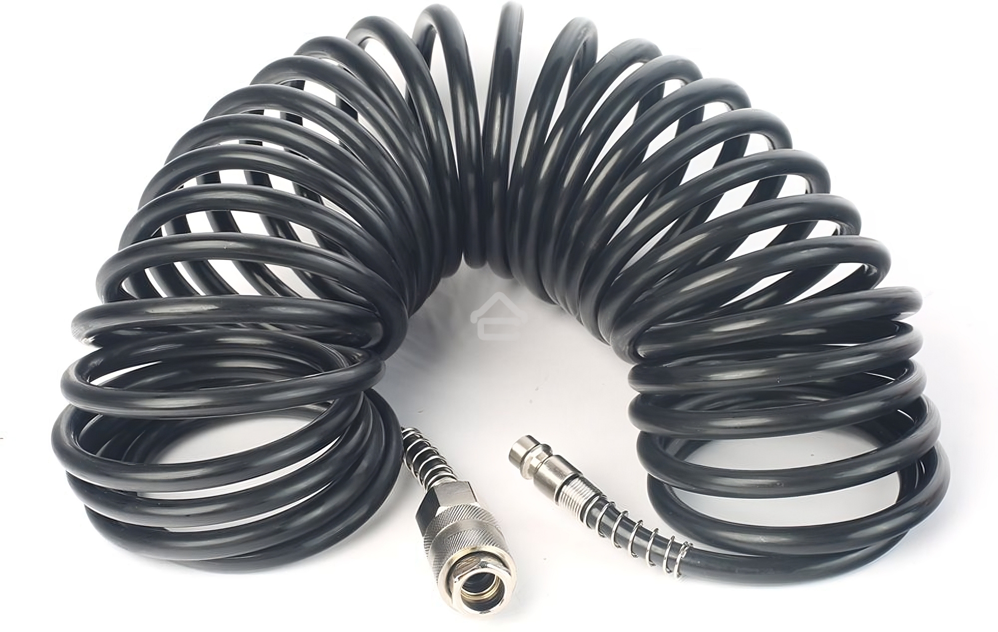 Шланг спиральный для пневмоинструмента PATRIOT PU 86x8мм полиамид быстросъем.