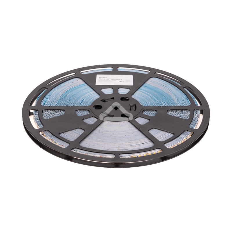Лента светодиодная 12В, SMD2835, 14,4Вт/м, 120 LED/м, 3000K, 8мм, 50м, IP20 Rexant