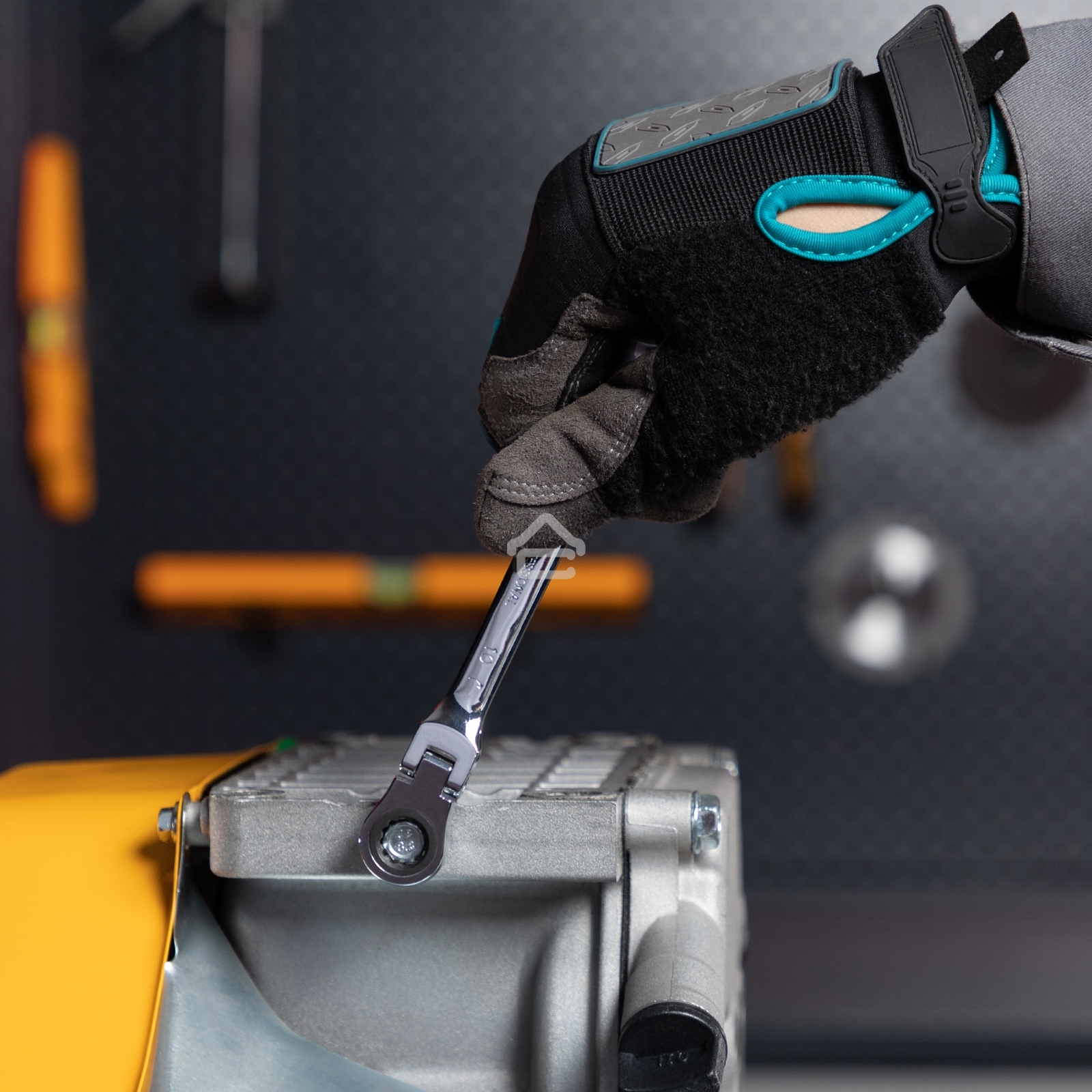 Набор ключей Matrix комбинированных, трещоточных шарнирных 8шт