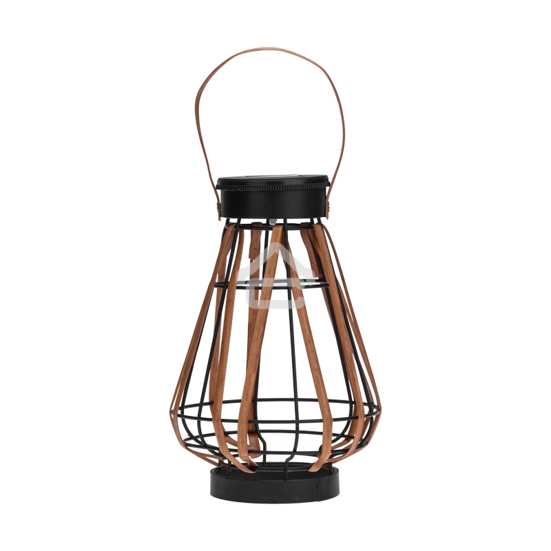 Светильник садовый Rexant Тростник, 22,5 см, 3000К, встроенный аккумулятор, солнечная панель, коллекция Бали