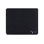 Коврик для мыши Gembird MP-BLACK, чёрный, размеры 250*200*2мм, полиэстер+резина