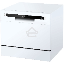 Посудомоечная машина Maunfeld MLP 06S, белый, 55 см, 6 компл., 49 дБ, класс A+