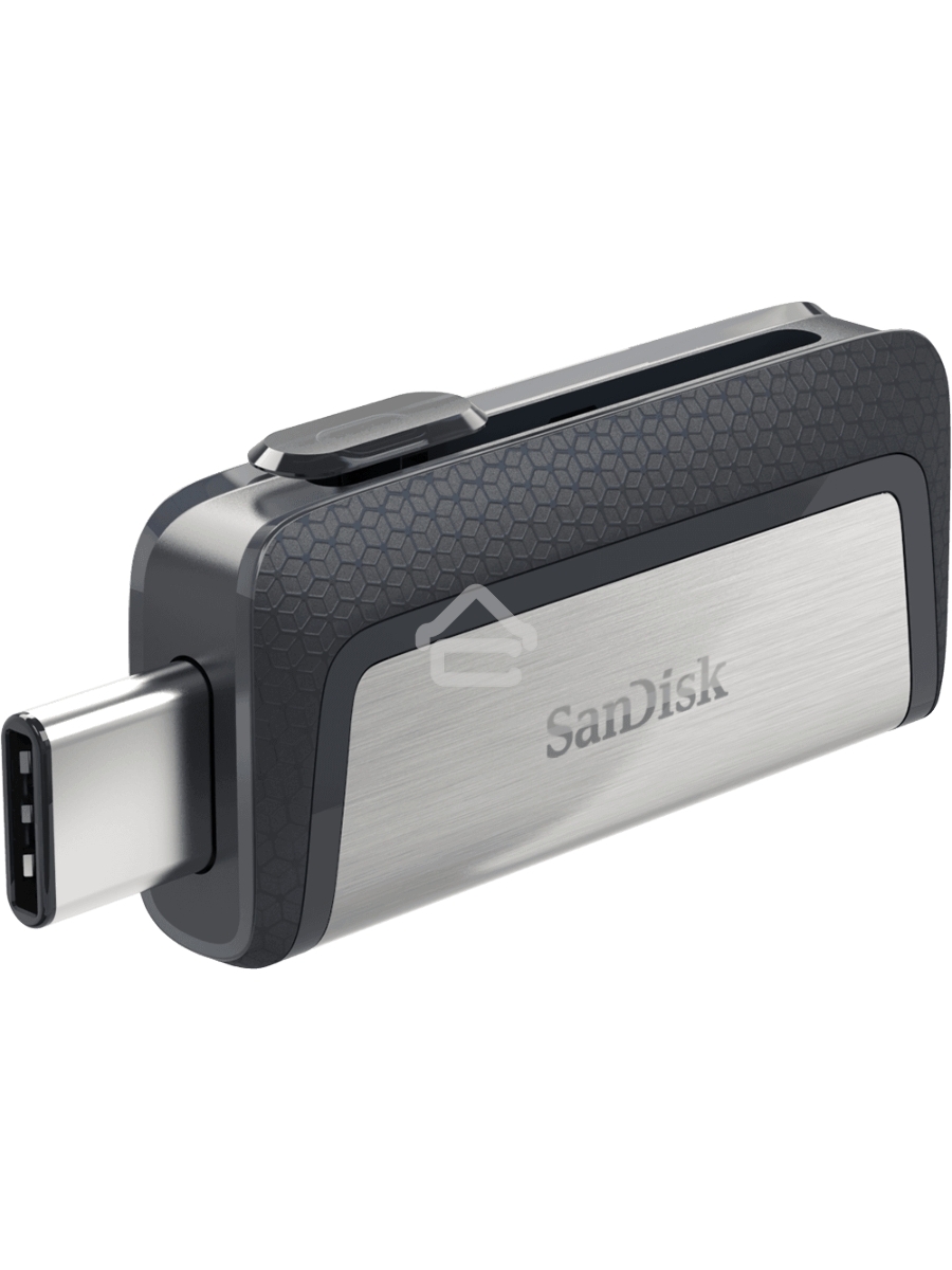 Флеш диск Sandisk 32Gb Ultra Dual SDDDC2-032G-G46 USB3.0 серый/узор