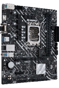 Материнская плата ASUS PRIME H610M-D D4, LGA 1700, Intel H610, 2xDDR4, 4xSATA, 1xM.2, 1xPCIe 4.0 x16, 1xPCI, 1xHDMI, 1xVGA, 1x 1Gb LAN, 2xUSB-A 2.0, 2xUSB-A 3.2 Gen 1, 3x3.5 мм, 7.1, mATX