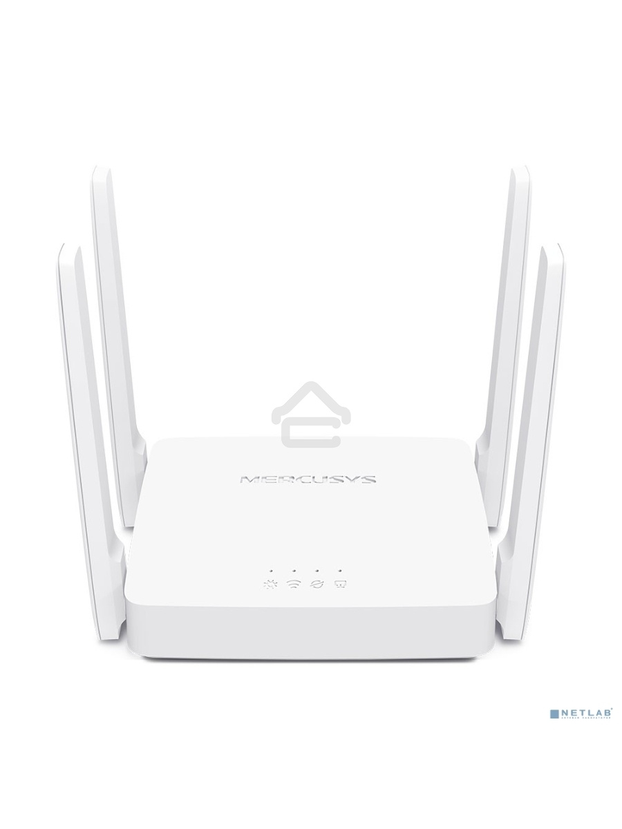 Роутер беспроводной Mercusys AC10 AC1200 10/100BASE-TX белый